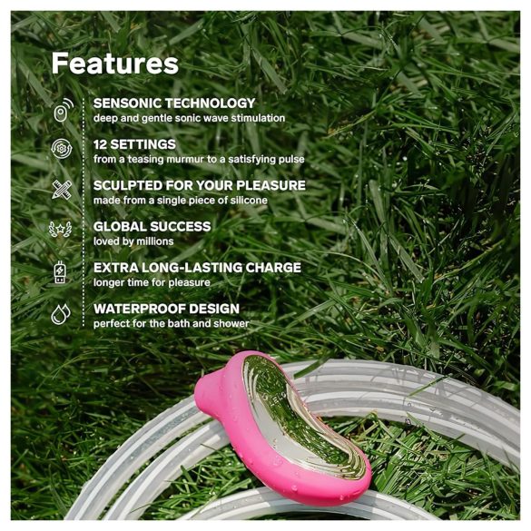 LELO - klitorisvibrator med lydbølger - lilla