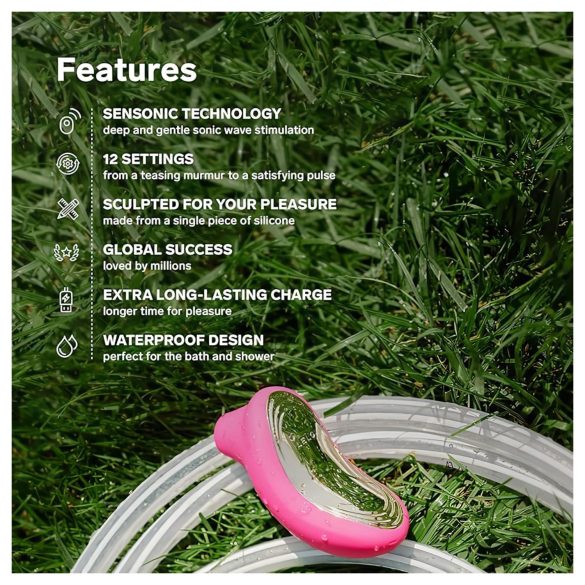 LELO Sona 2 - klitorisvibrator med lydbølger - sort