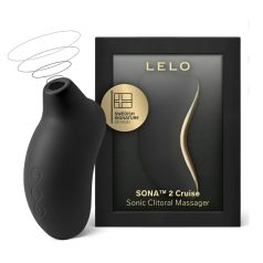 LELO Sona 2 Cruise - klitorisvibrator med lyd bølger - sort