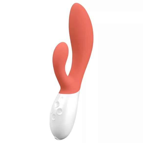 LELO Ina 3 - rabbitvibrator - genopladelig vandtæt - koral