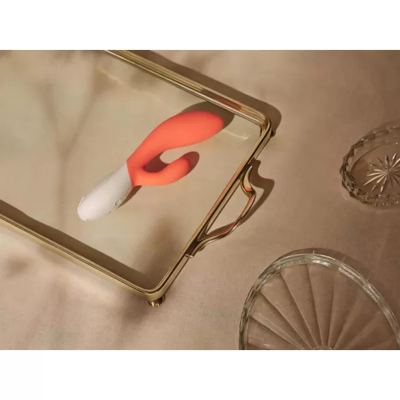 LELO Ina 3 - rabbitvibrator - genopladelig vandtæt - koral