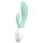LELO Ina 3 - genopladelig vandtæt rabbit vibrator - mint