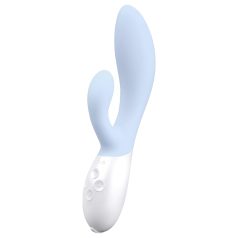 LELO Ina 3 - rabbit vibrator - genopladelig vandtæt - blå