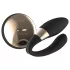 LELO Tiani Duo - parvibrator - fjernbetjening - silikone - sort