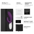 LELO Ina Wave 2 - rabbitvibrator - genopladelig vandtæt - lilla