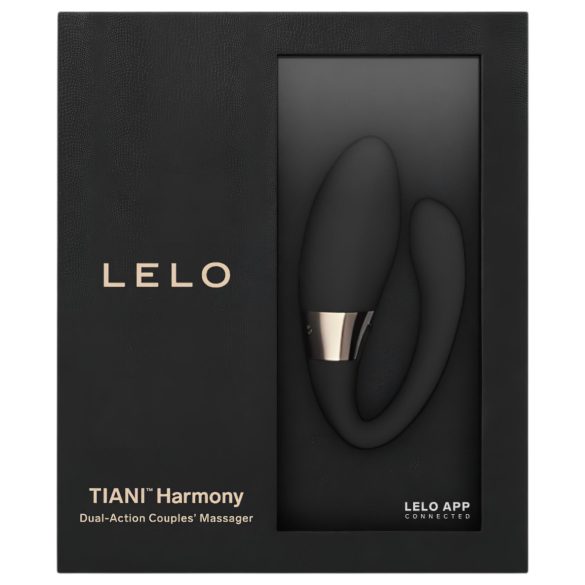 LELO Tiani Harmony - parvibrator med fjernbetjening - genopladelig - sort