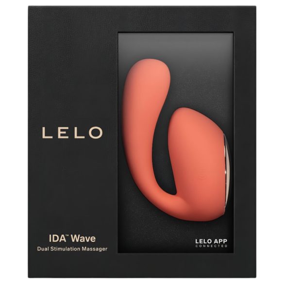 LELO Ida Wave - parvibrator med rotation og vibration - genopladelig - koral
