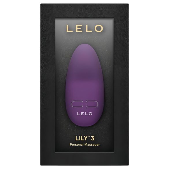 LELO Lily 3 - klitorisvibrator - genopladelig, vandtæt - mørkelilla