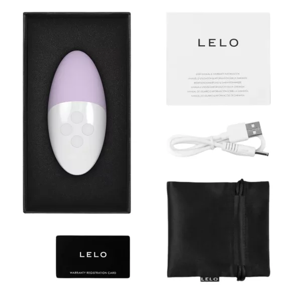 LELO Siri 3 - klitorisvibrator med stemmestyring - lilla