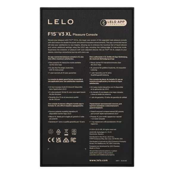 LELO Siri 3 - klitorisvibrator med stemmestyring - lilla