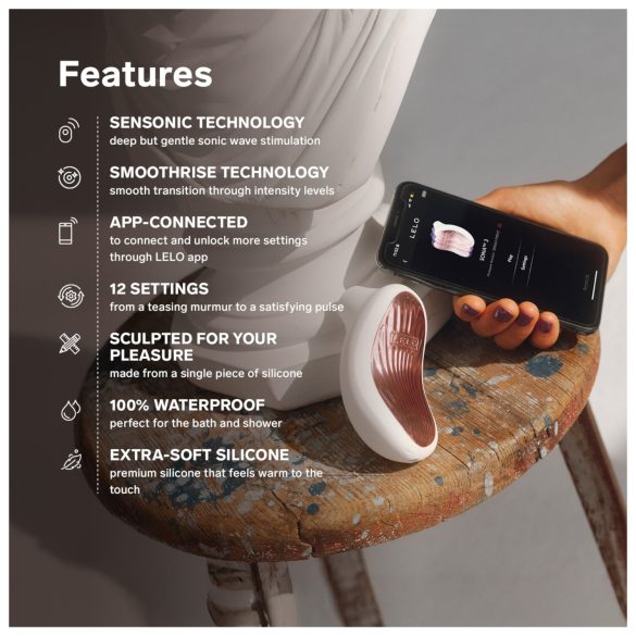 LELO Sona 3 - klitorisvibrator med lydbølger - lilla