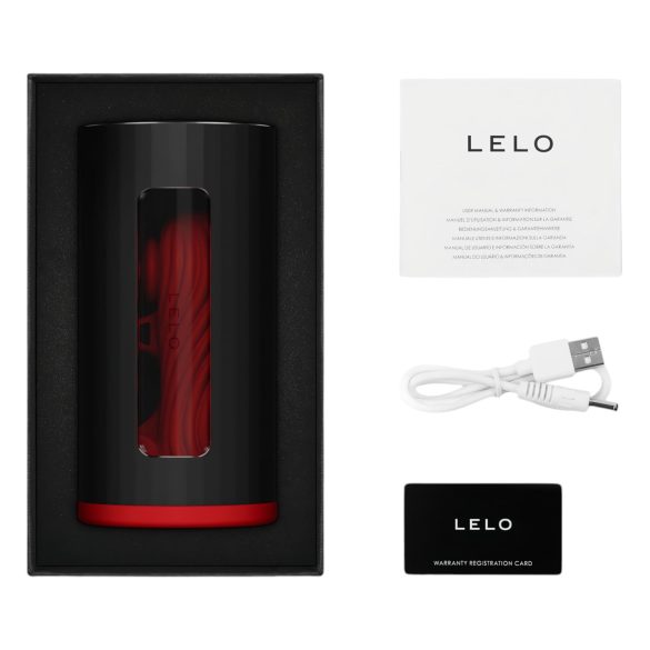 LELO F1s V3 - interaktiv masturbator (rød)