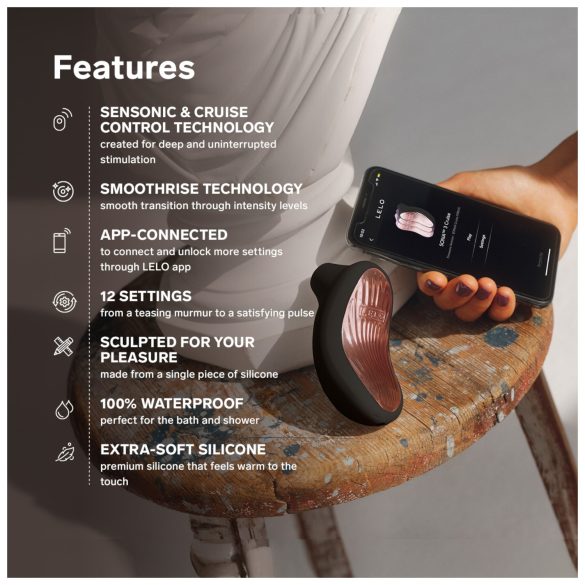 LELO Sona 3 Cruise - klitoris stimulator med lydbølger - sort