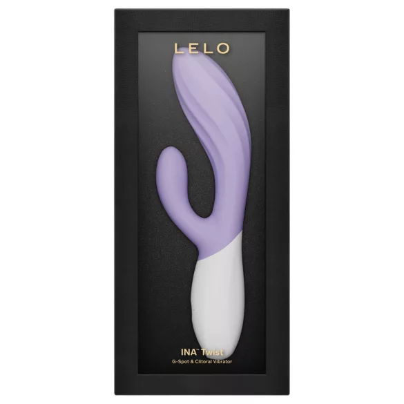 LELO INA Twist - app-styret G-punktsvibrator med klitorisarm (lilla)