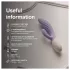 LELO INA Twist - app-styret G-punktsvibrator med klitorisarm (lilla)
