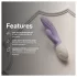 LELO INA Twist - app-styret G-punktsvibrator med klitorisarm (lilla)