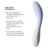 LELO Mona Spectra - smart G-punktsvibrator med LED-lys (hvid)