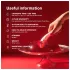 LELO Mona Spectra - smart G-punktsvibrator med LED-lys (hvid)