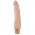 Dr. Skin Vibe No.7 - realistisk dildo vibrator - hudfarvet