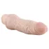 Dr. Skin Vibe No.7 - realistisk dildo vibrator - hudfarvet