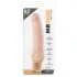 Dr. Skin Vibe No.7 - realistisk dildo vibrator - hudfarvet