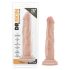 Dr. Skin - realistisk dildo med sugekop - naturfarve 19cm