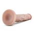 Dr. Skin - realistisk dildo med sugekop - naturfarve 19cm
