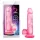 B Yours Sweet N Hard 4 - dildo med testikler - 18 cm - pink