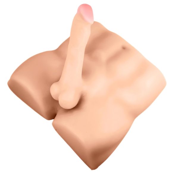 Blush X5 Rough Rider - mandetorso masturbator - naturfarvet