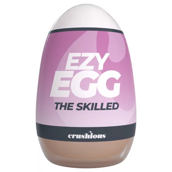 Crushious Ezy Egg The Skilled - masturbator-æg (hudfarvet)