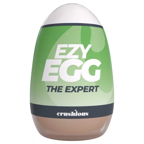 Crushious Ezy Egg The Expert - onanæg / masturbator-æg (hudfarvet)
