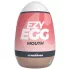 Crushious Ezy Egg Mouth - masturbatoræg (hudfarvet)