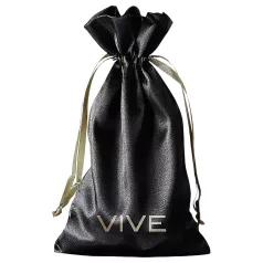 Vive - satin sexlegetøjstaske (sort)