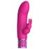 Royal Gems Dazzling - genopladelig klitorisvibrator med arm (pink)