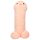 Kæledyrs penispude - plysbamse - 30cm - natur