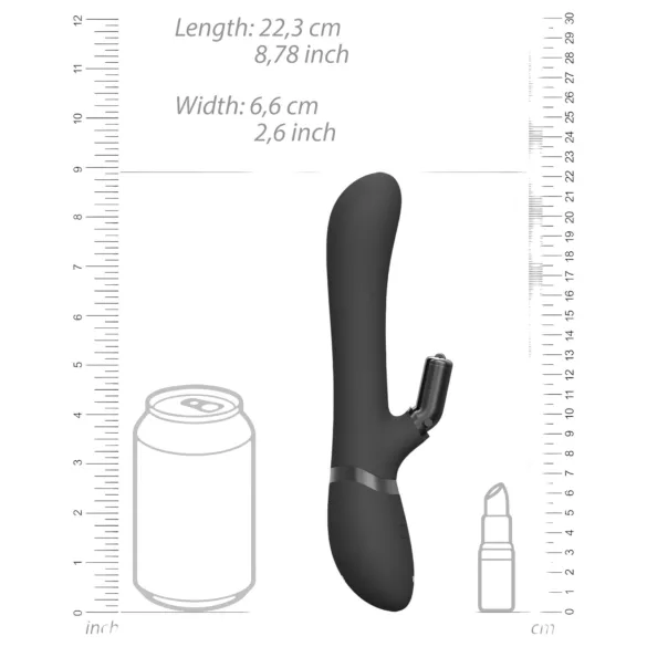 Vive Chou - 4-i-1 klitorisarm-vibrator (sort)