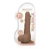 RealRock - dildo med testikler - realistisk - mørk natur - 17cm