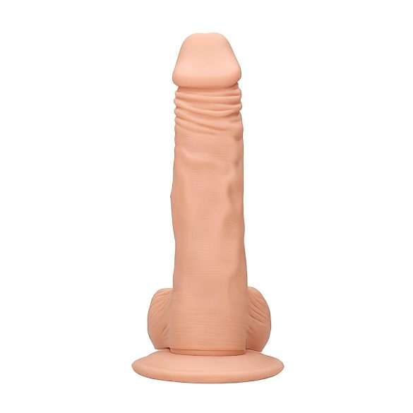 RealRock - dildo med testikler - realistisk - 20cm - natur