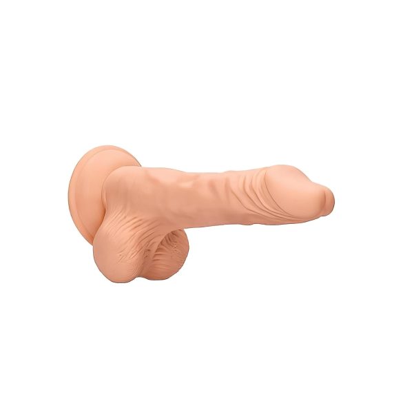 RealRock - dildo med testikler - realistisk - 20cm - natur