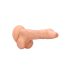 RealRock Dong 8 - livagtig dildo med testikler (20 cm) - natur