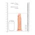 RealRock Dong 7 - naturtro dildo (17 cm) - naturlig