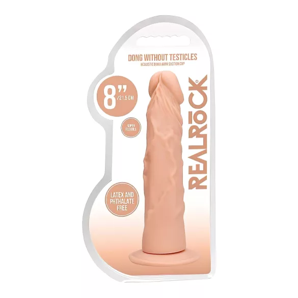 RealRock - realistisk dildo - 20cm - hudfarvet
