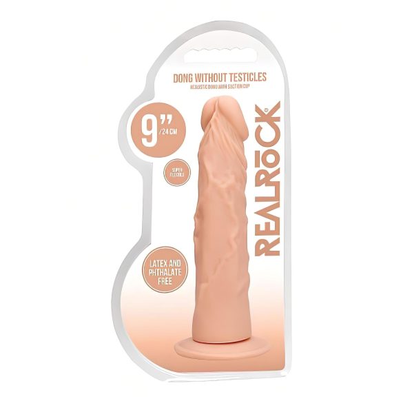 RealRock - realistisk dildo - 23cm - natur