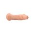 RealRock - dildo med åretegning - realistisk - 25cm - naturfarve