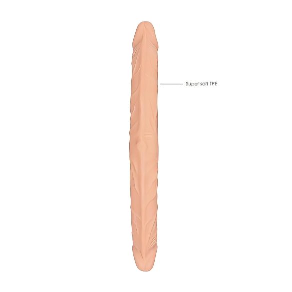 RealRock - dobbelt dildo - 36cm natur