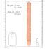 RealRock - dobbelt dildo - 36cm natur