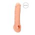 RealRock - penis sleeve - 21cm - natur