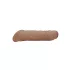 RealRock - penissleeve - 21cm - mørk natur