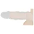 RealRock - penissleeve - 21cm - mørk natur