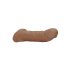 RealRock - penis sleeve - 21,5cm - mørk natur